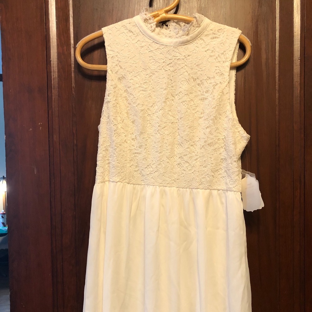 Altar’d State-cream lace dress